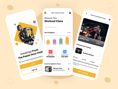 Fitness training app