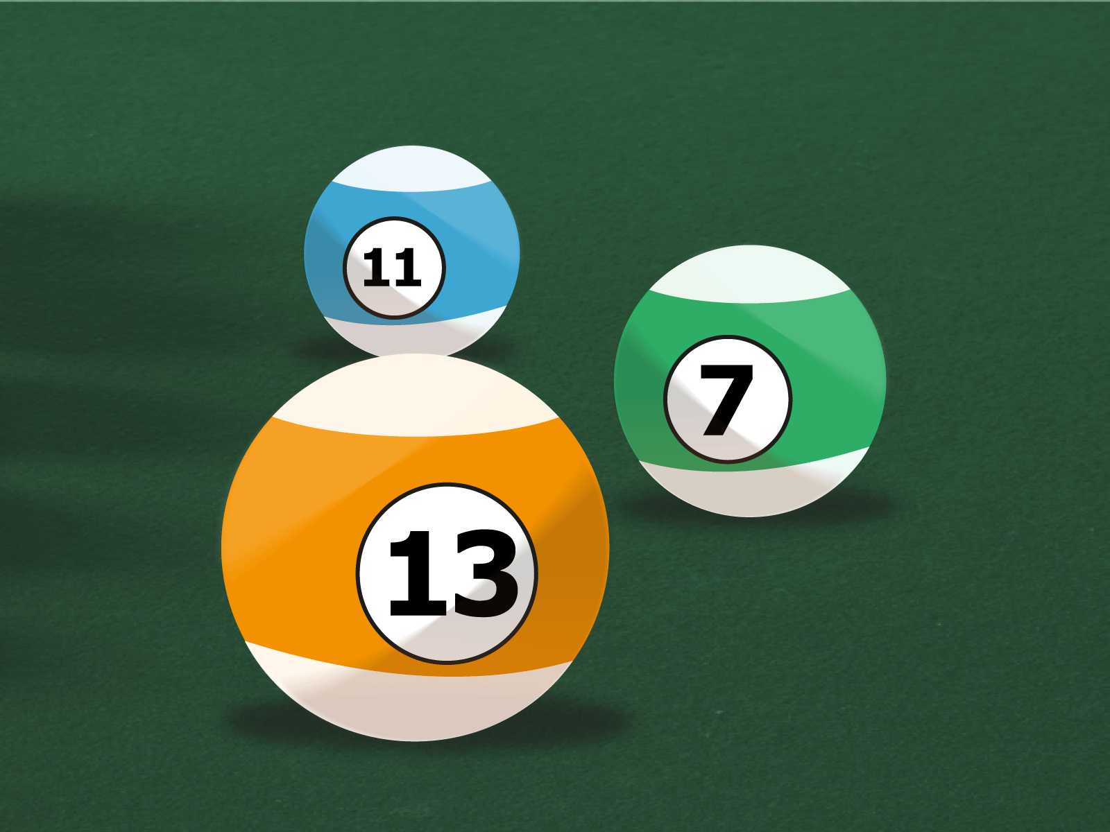 Snooker Ball Illustration design graphic design illustration vector