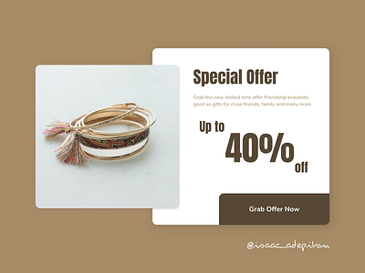 Special Offer - 036 Daily UI Challenge