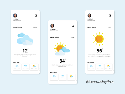 Weather - 037 Daily UI Challenge