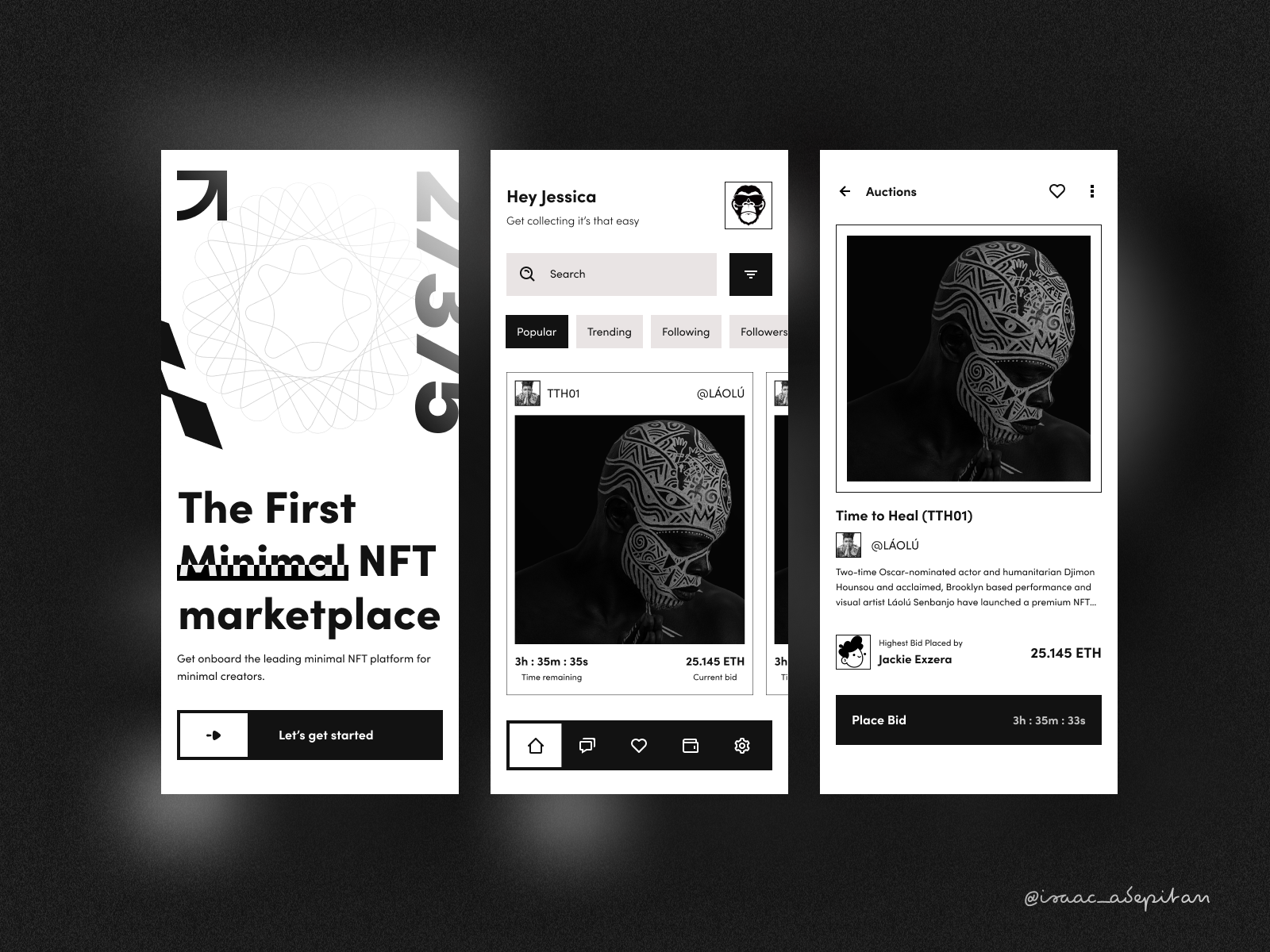 minimal-nft-marketplace-concept-by-isaac-adepitan-on-dribbble