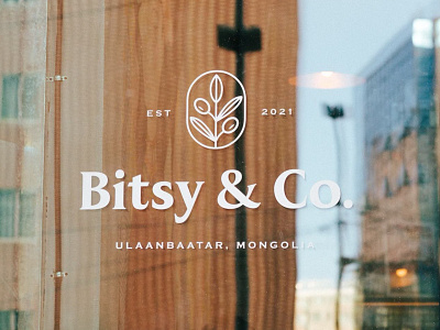 Bitsy & Co. bitsy bitsy co. branding logo design mongolia mongolian ulaanbaatar mongolia