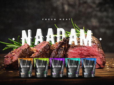 Product packaging design - " Naadam " meat branding branding logodesign meatbranding mongolain mongolainbranding package packaging packagingdesign product productdesign