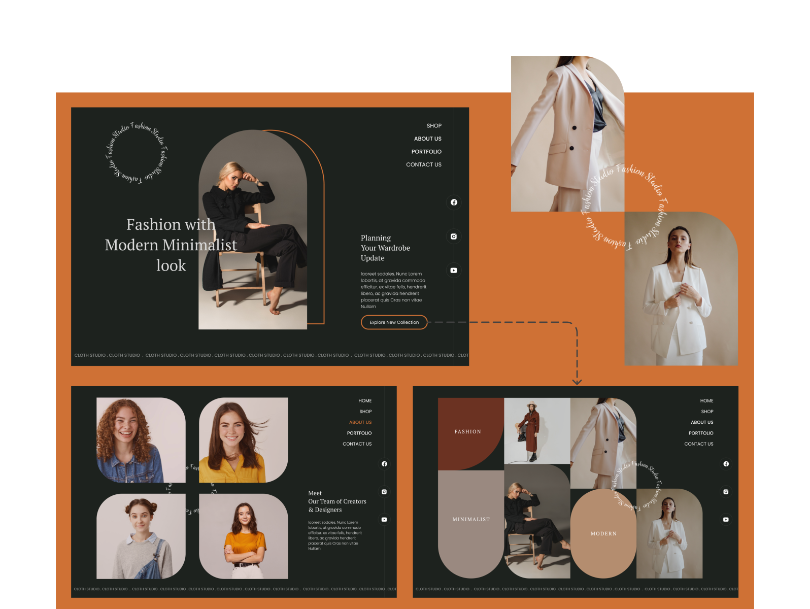 fashion-studio-website-for-clothing-brand-by-ishara-kasthuriarachchi