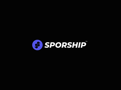 Sporship branding egypt fintech graphic graphic design icon logo logodesign logotype sport typeface