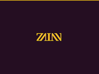 ZAIAN Logo branding design graphic graphic design logo logodesign logotype typeface typogaphy