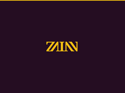 ZAIAN Logo branding design graphic graphic design logo logodesign logotype typeface typogaphy
