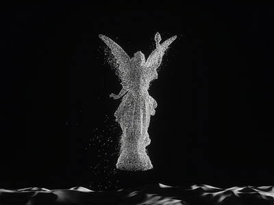 Angel 3d animation