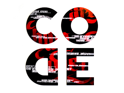 Code art calligraphy code design lettering type typography