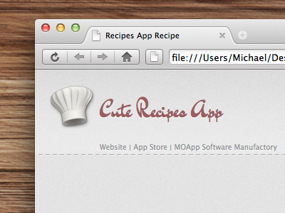 Cute Recipes App Tweet Template first draft template tweet