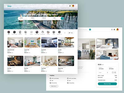 Hotel booking agency booking hotel travel ui website