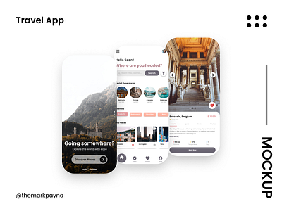 Biyahe - Travel App Design