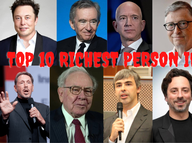 Top 10 Richest person in the world by Kumar patil on Dribbble