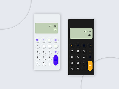 Daily UI Challenge - Calculater #DailyUI branding design logo typography ui uiuxdesign ux