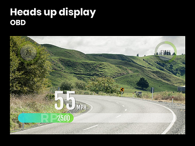 Heads-Up Display OBD On-board diagnostics