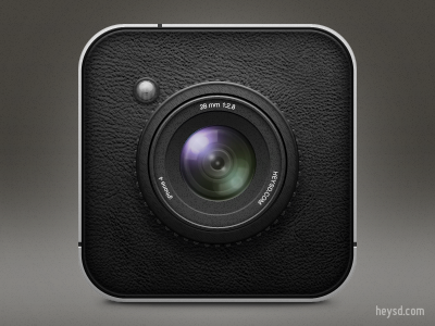 Camera icon v2 apple camera david im hd heysd icon ios iphone iphone 4 photoshop retina