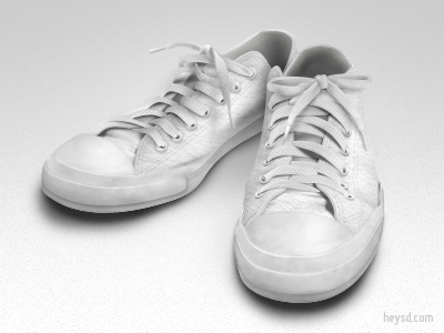 Converse All Stars Leather - Good bye~ all stars converse david im heysd icon photoshop sneakers white