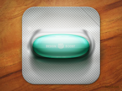 Design Boost Pill icon