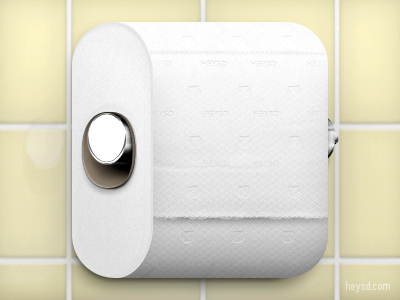 Toilet Paper Icon apple brainstorm david im hd icon ios iphone iphone 4 paper photoshop retina toilet white