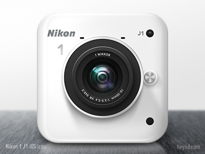 Nikon 1 J1 iOS Camera icon apple camera david im dont steal hd heysd icon ios iphone iphone 4 nikon nikon 1 j1 photoshop retina white