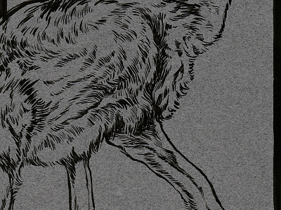 Sneaky Preview illustration ink