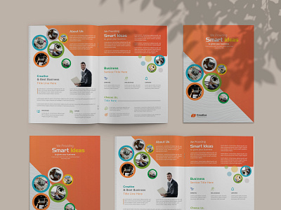 Company Profile/Brochure Design annual report booklet branding brochure company profile graphic design magazine proposals template
