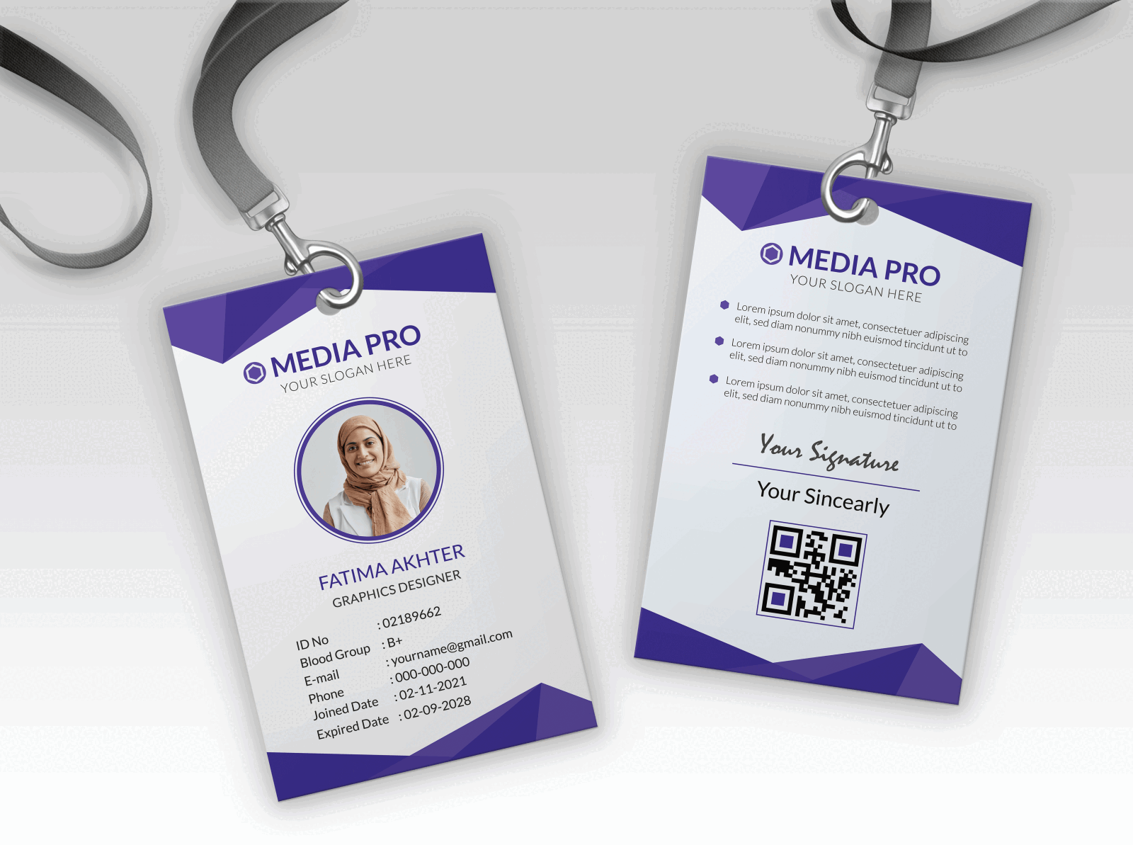 Business ID Card Design brand identity branding business card business id card card design corporate id card design graphic design id card post card print design stationary visiting card