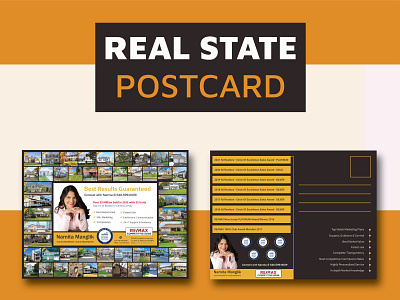 Real State Postcard Design