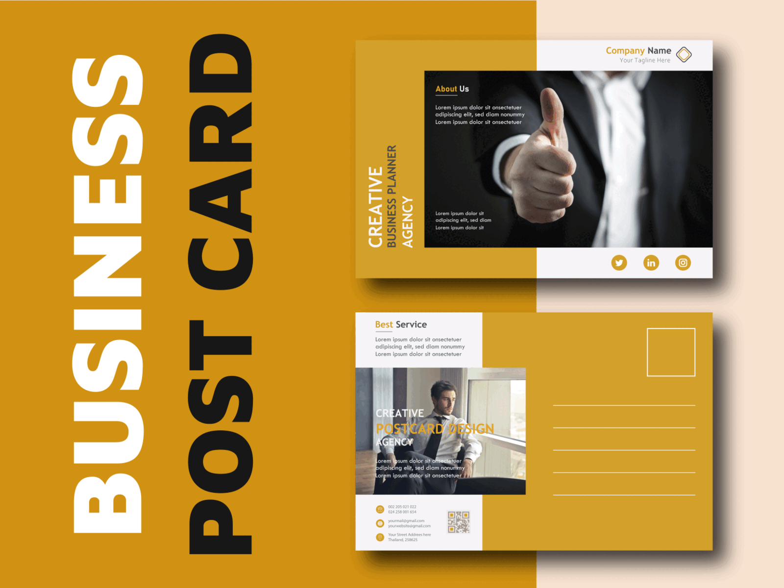 Business Postcard Design