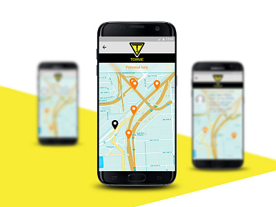 TowMe app android app map road