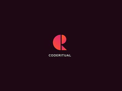 CR Logo adobexd design logo typography