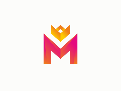Mebel Mix crown furniture letter logo