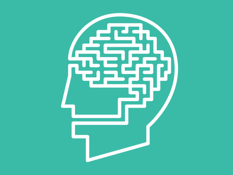 Thinking animation brain gif head labyrinth line maze mind puzzle solve thinking thought
