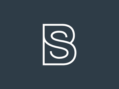Bugler Smith animation branding bs design icon line logo mark mono