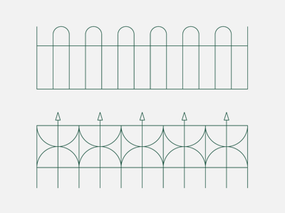 little fences by Petra Cuschieri on Dribbble