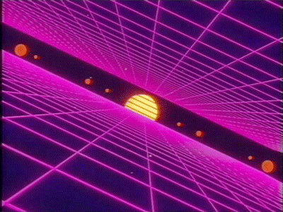 now on betamax 3d 80s after effects animation blender grid motion retro vaporwave vapourwave vhs wireframe