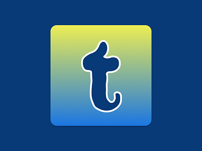 Tumblr app icon redesign