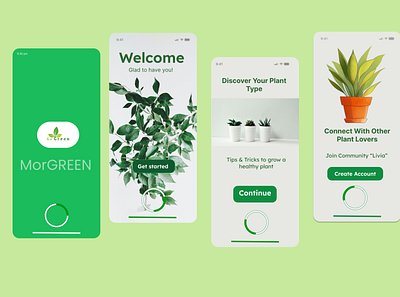 MorGREEN branding ui