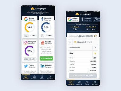 adresGezgini Mobile app design interface startup ui ux