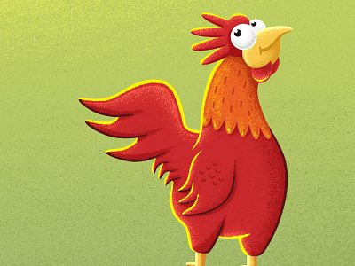 Before the Crow character character design chicken children children art children book children book illustration children books childrens book childrens illustration illustration morning picture book rooster