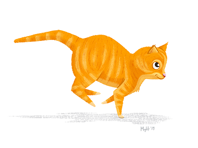 Kitty-Cat Running