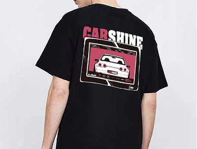 Carshine Teeshirt Design graphic design