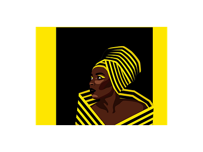 yellow queen part three digitalart illustration minimal queen yellow