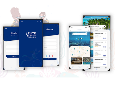 Elite Diver UI/UX