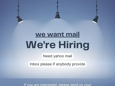 Yahoo mail needed