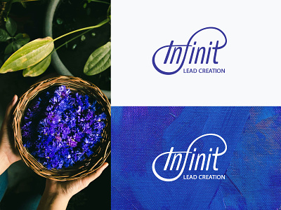 Infinit Lead Creation brand brand identity branding business logo clean design consulting logo corporate identity design logo modern logo