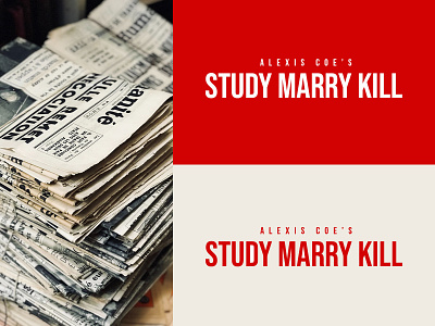 Study Marry Kill brand brand identity branding clean design corporate identity history logo modern logo