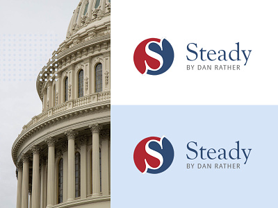 Steady brand branding corporate identity design logo political
