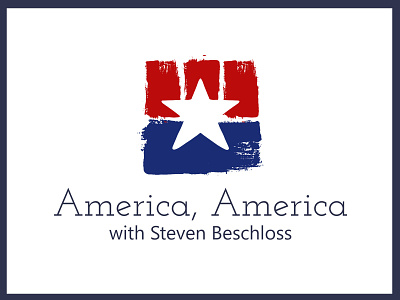 America, America brand brand identity branding design journalist logo political writer