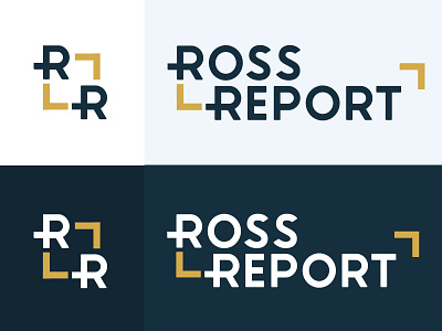 Ross Report | Ross Hendricks brand brand identity branding corporate identity design finance logo